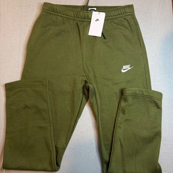 Nike Other - Nike Mens Sportswear Club Fleece Joggers Olive Green BV2707-327 Medium NWT